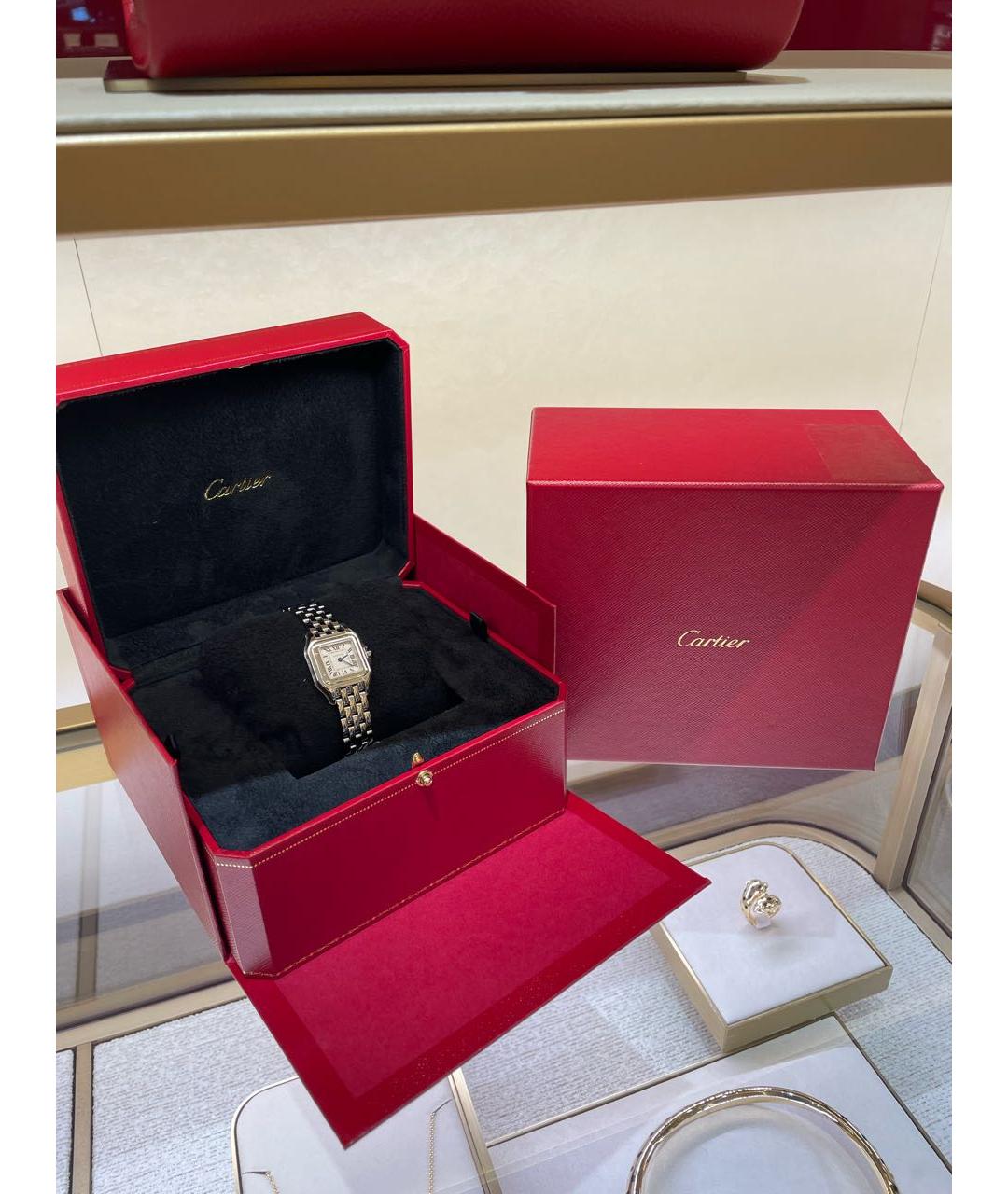 CARTIER Серебряные часы, фото 3