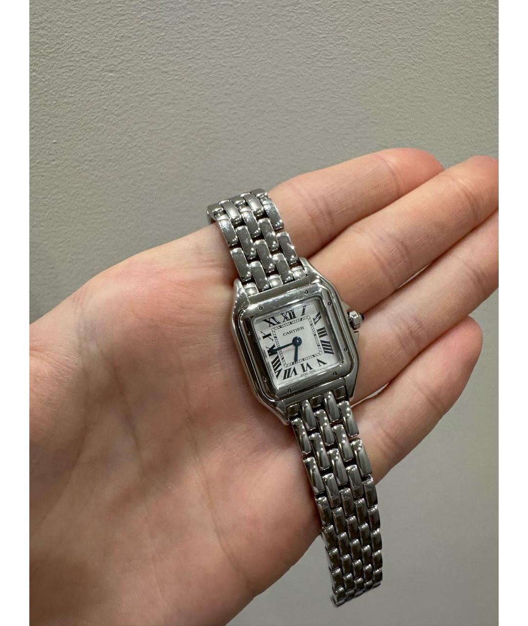 CARTIER Серебряные часы, фото 4