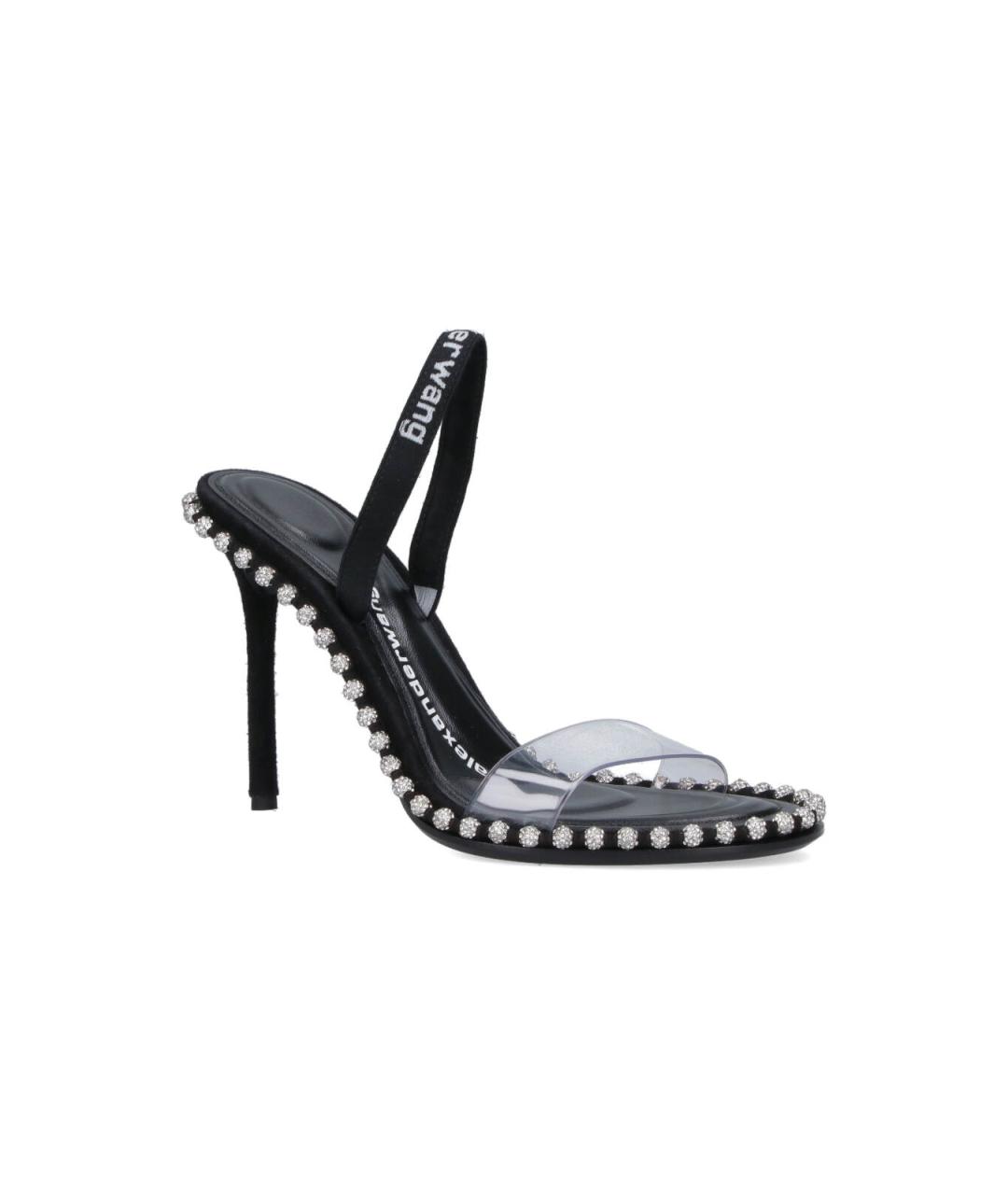 ALEXANDER WANG Черные синтетические туфли, фото 2