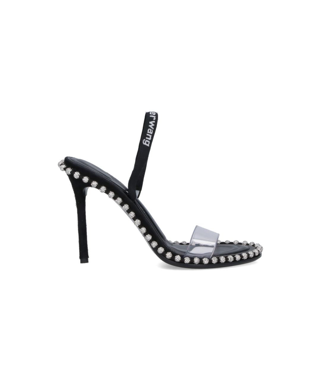 ALEXANDER WANG Черные синтетические туфли, фото 1