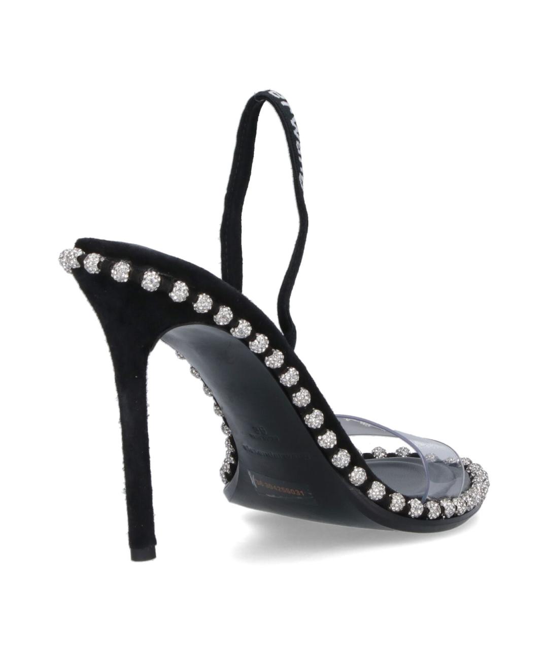 ALEXANDER WANG Черные синтетические туфли, фото 4