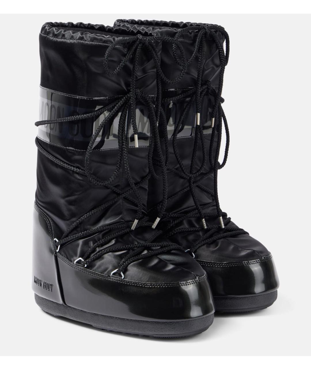 MOON BOOT Черные ботинки, фото 5