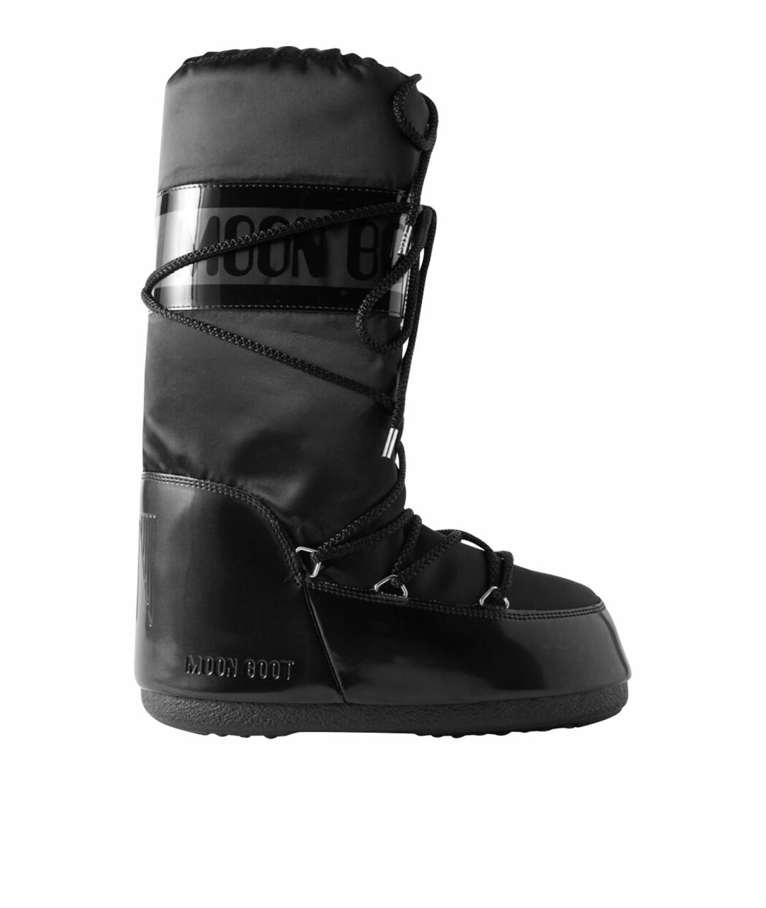 MOON BOOT Черные ботинки, фото 1