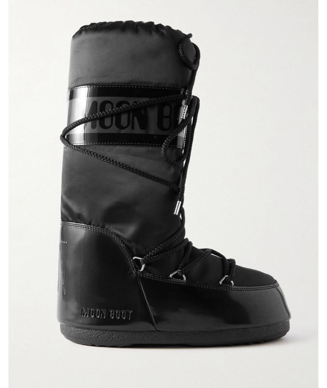 MOON BOOT Черные ботинки, фото 8