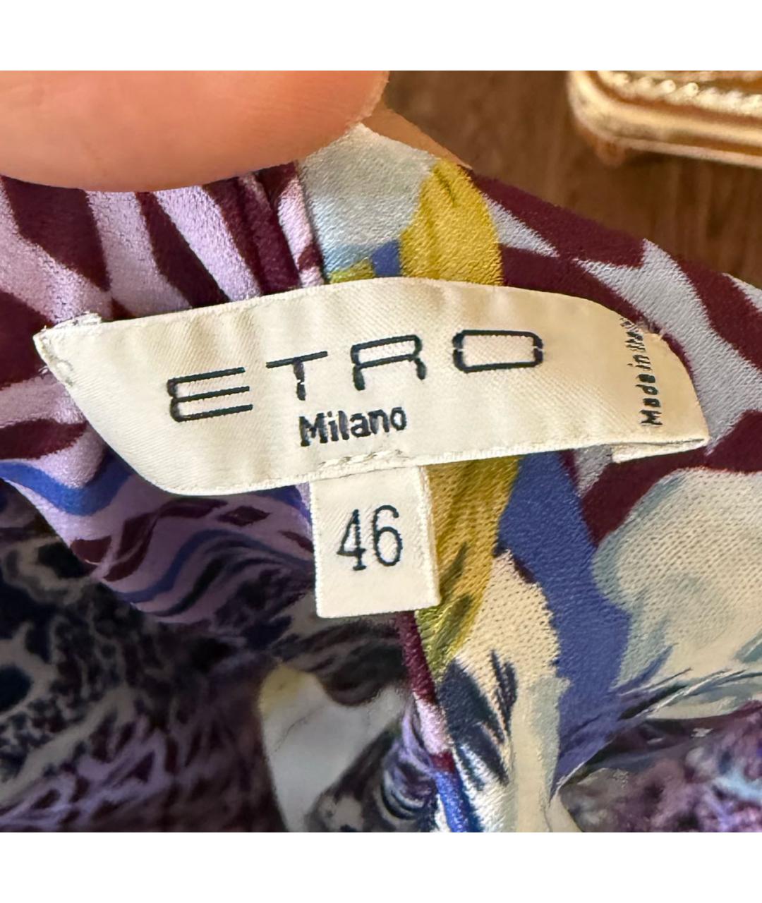 ETRO Мульти коктейльное платье, фото 3