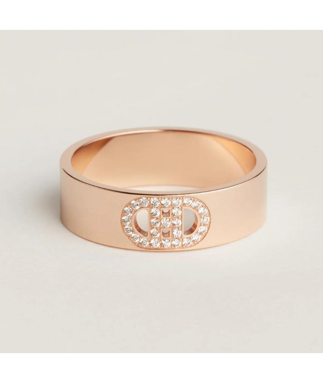 HERMES Золотое кольцо из розового золота, фото 7