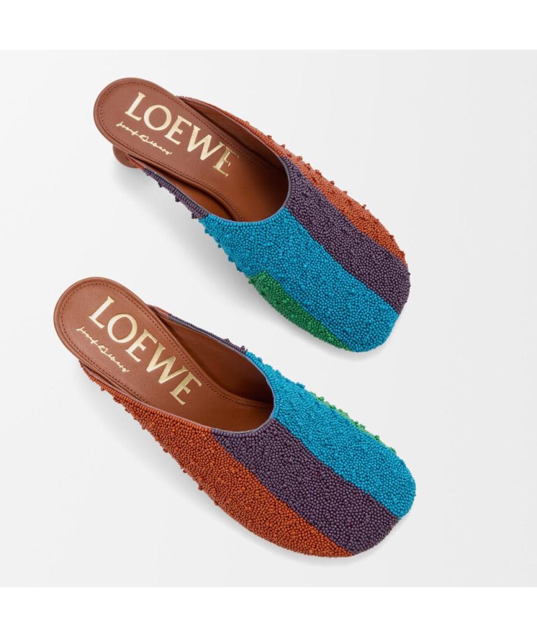 LOEWE Мульти мюли, фото 4