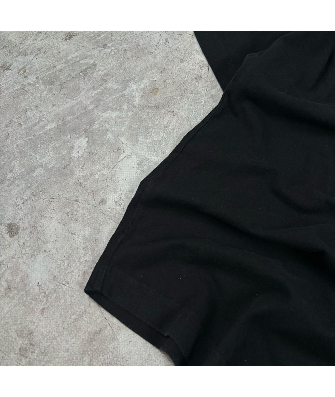 PALM ANGELS Черная хлопковая футболка, фото 7