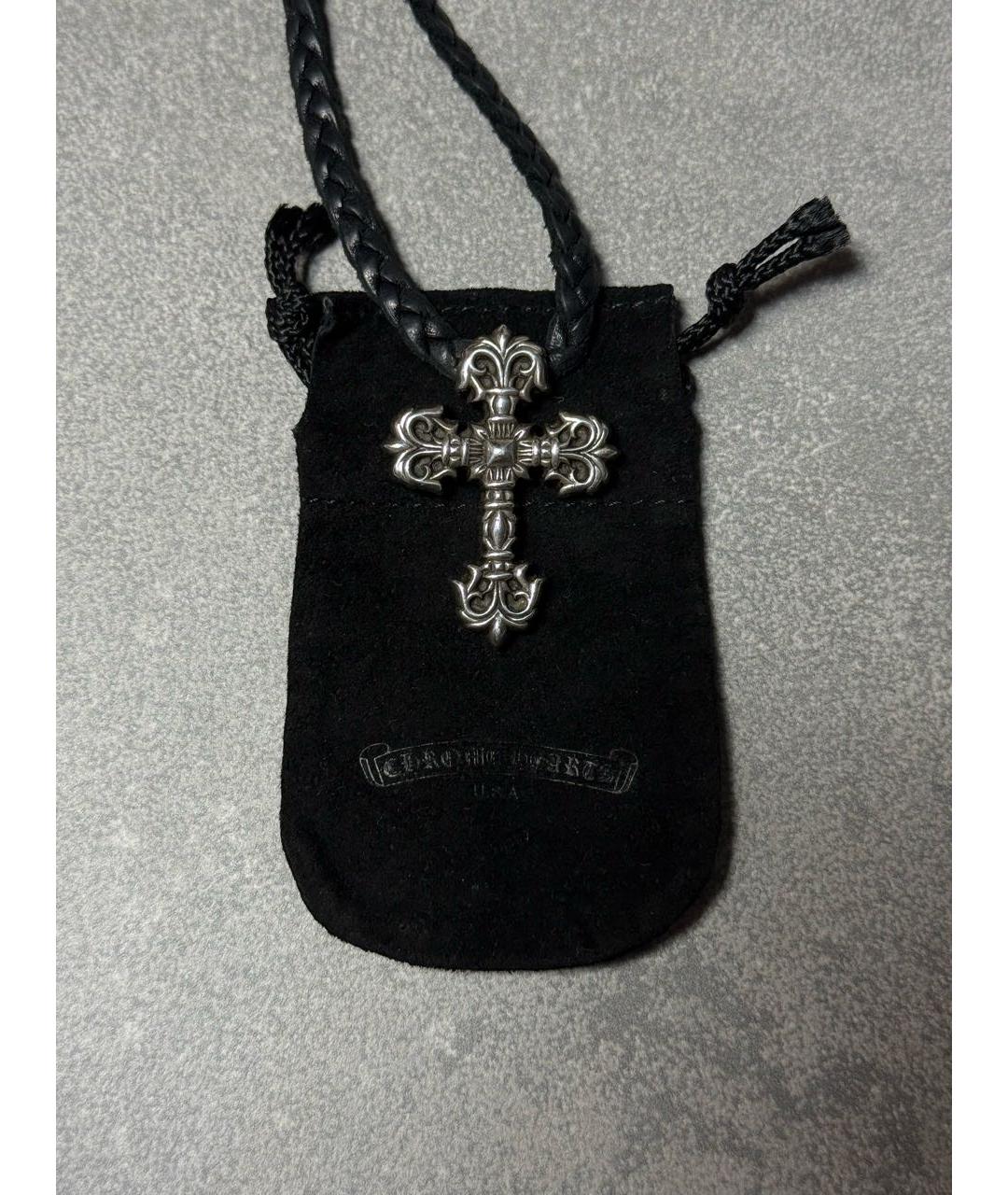 CHROME HEARTS Серебряная серебряная цепочка/подвеска, фото 8