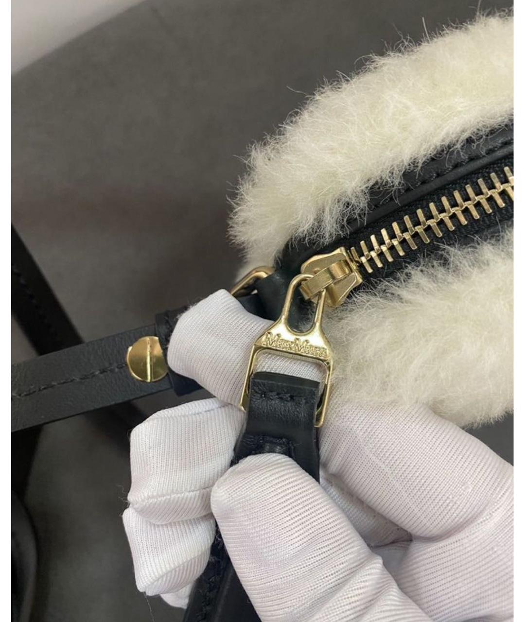 MAX MARA Белая сумка через плечо, фото 5