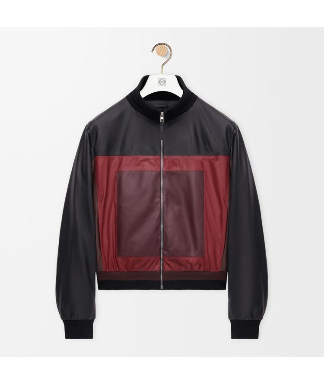 LOEWE Черная кожаная куртка, фото 6