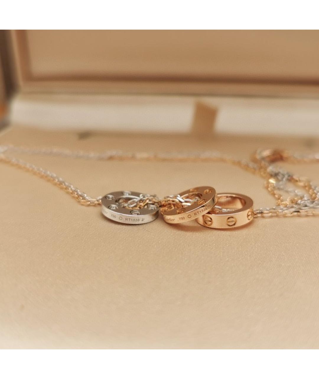 CARTIER Золотая подвеска из белого золота, фото 6