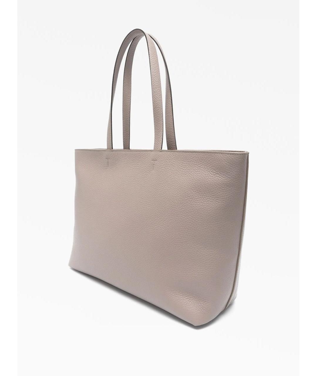 FURLA Бежевая кожаная сумка тоут, фото 3