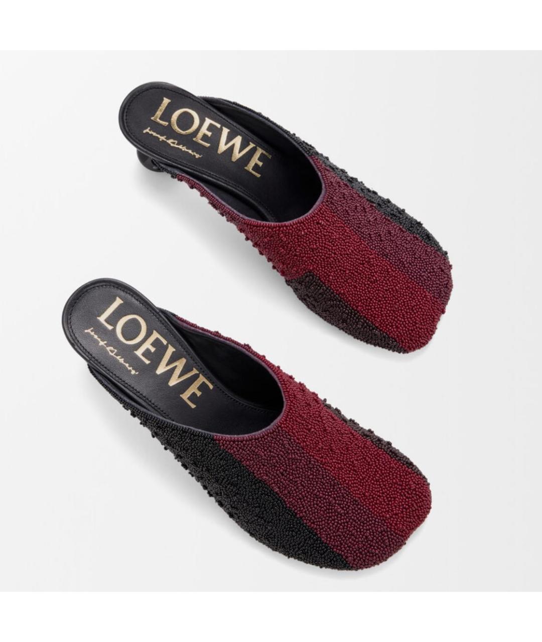 LOEWE Мульти мюли, фото 4
