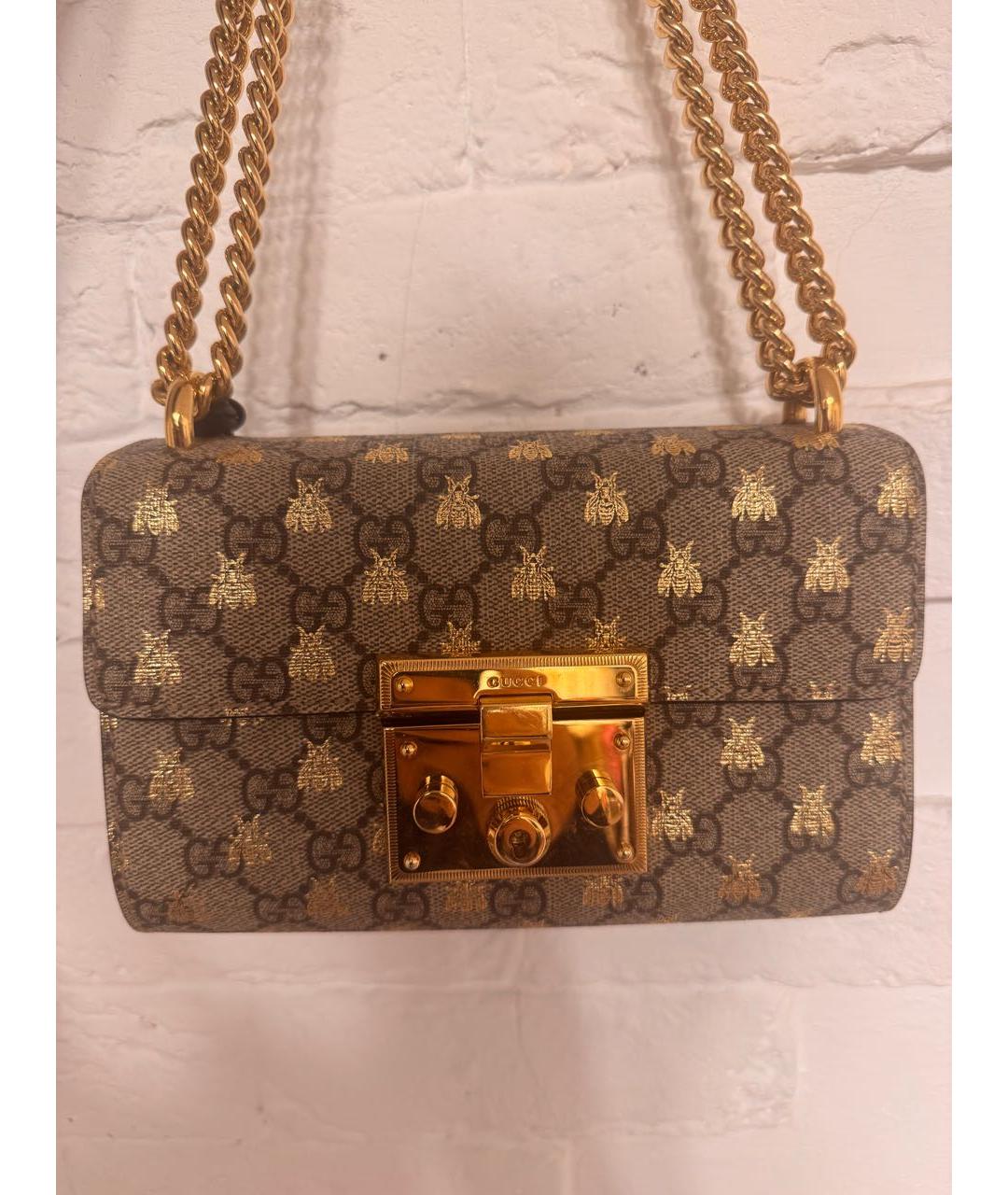 GUCCI Серая сумка через плечо, фото 2