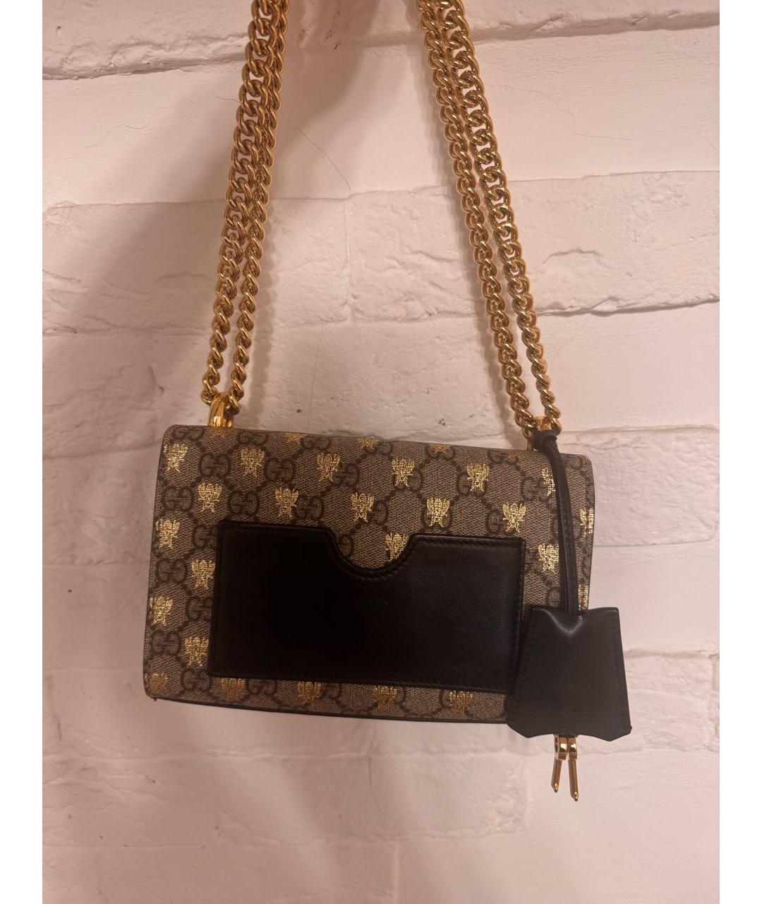 GUCCI Серая сумка через плечо, фото 3