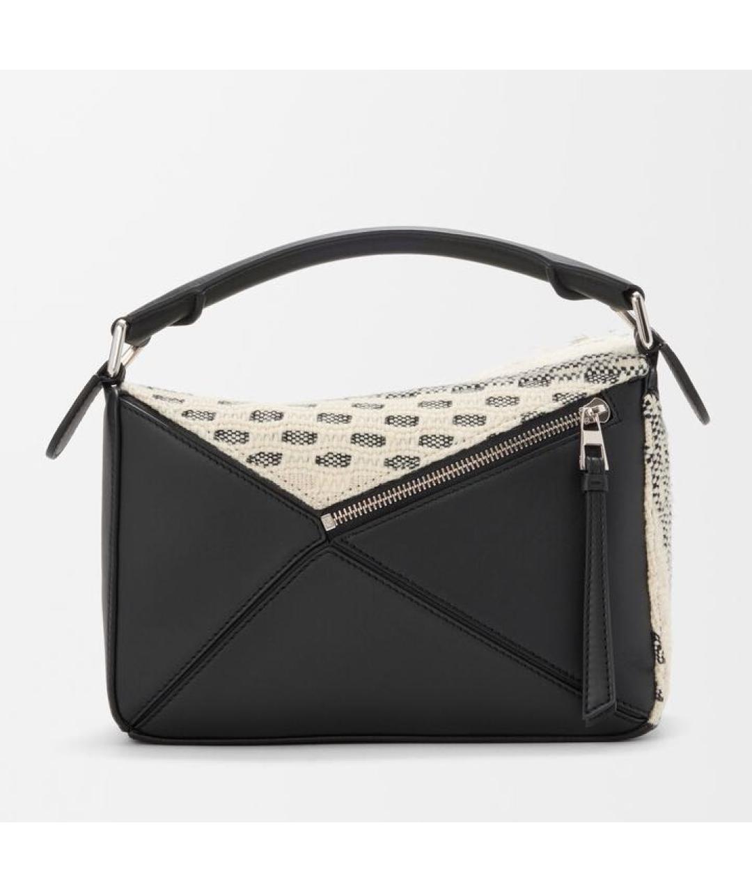 LOEWE Белая тканевая сумка через плечо, фото 4