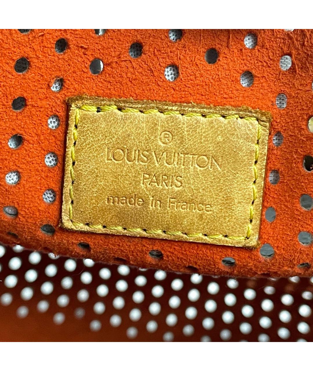 LOUIS VUITTON Коричневая кожаная дорожная/спортивная сумка, фото 6