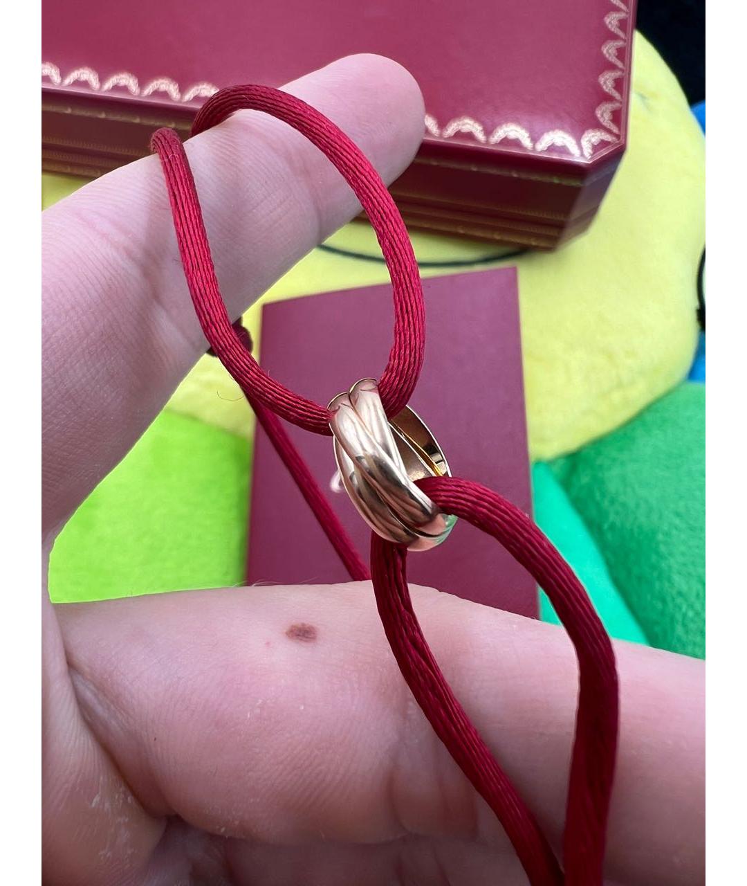 CARTIER Красный браслет из желтого золота, фото 4
