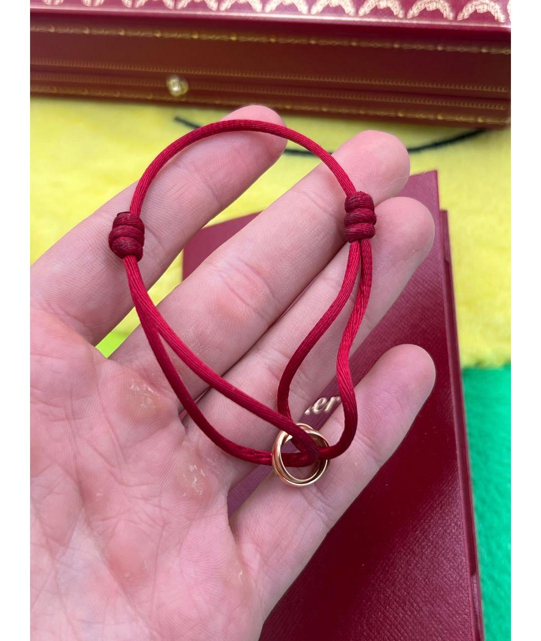 CARTIER Красный браслет из желтого золота, фото 8