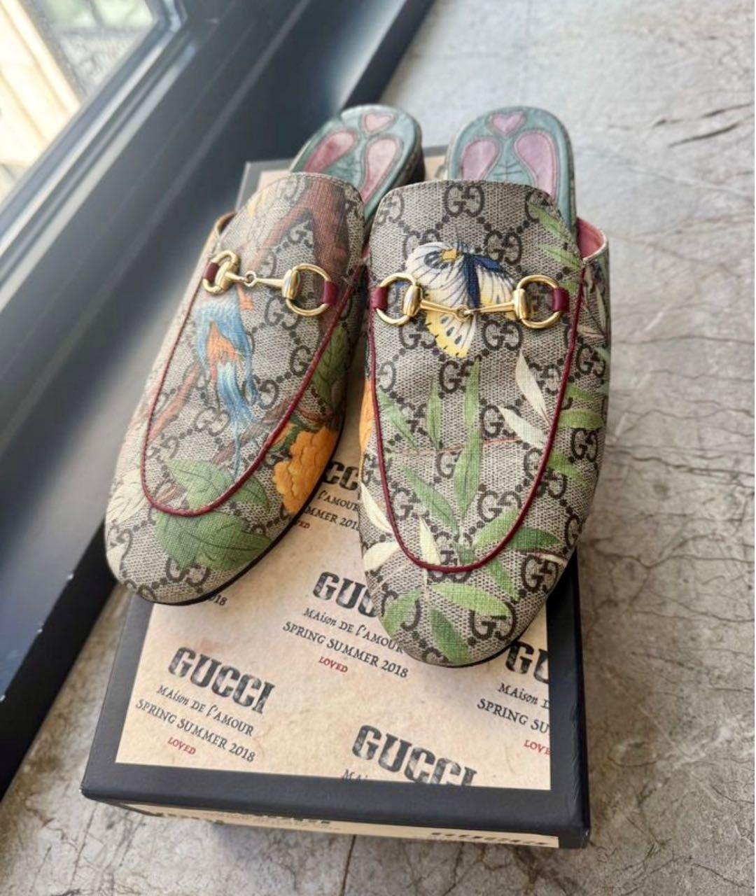 GUCCI Мульти сабо, фото 3