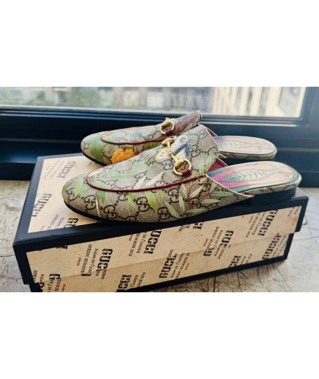 GUCCI Мульти сабо, фото 6