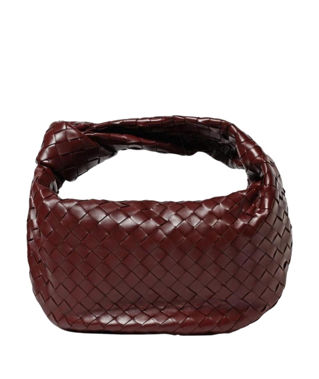 BOTTEGA VENETA Коричневая кожаная сумка через плечо, фото 1