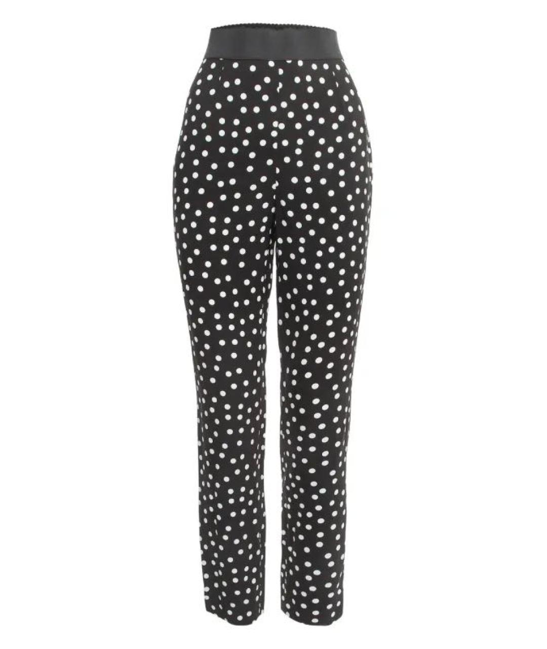 DOLCE&GABBANA Черные брюки узкие, фото 6