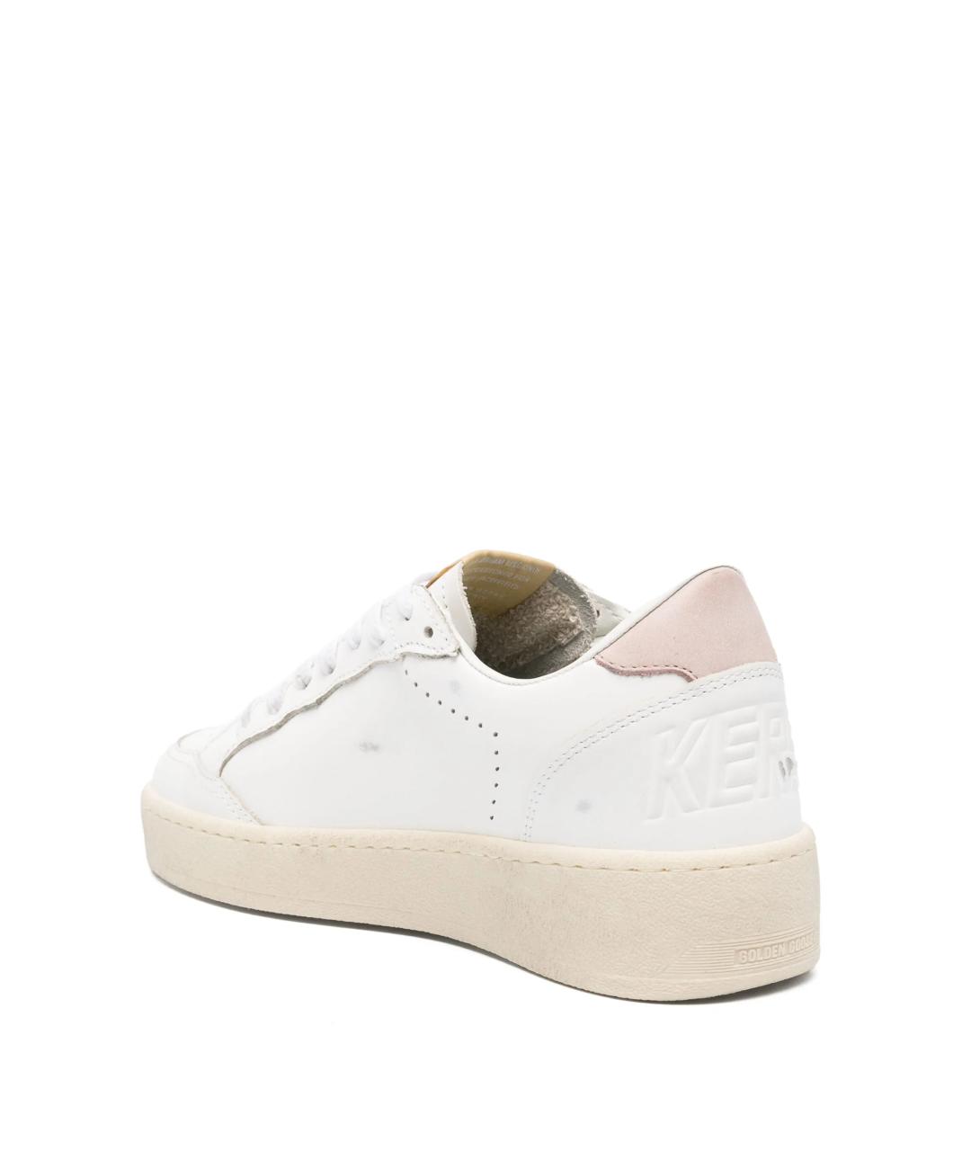 GOLDEN GOOSE DELUXE BRAND Белые кожаные кеды, фото 3