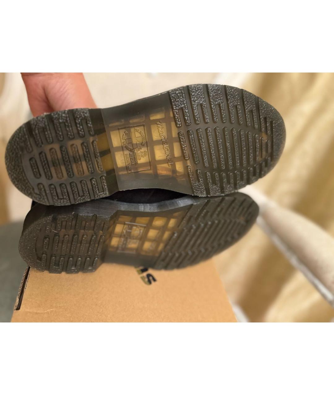 DR. MARTENS Черные текстильные ботинки, фото 7