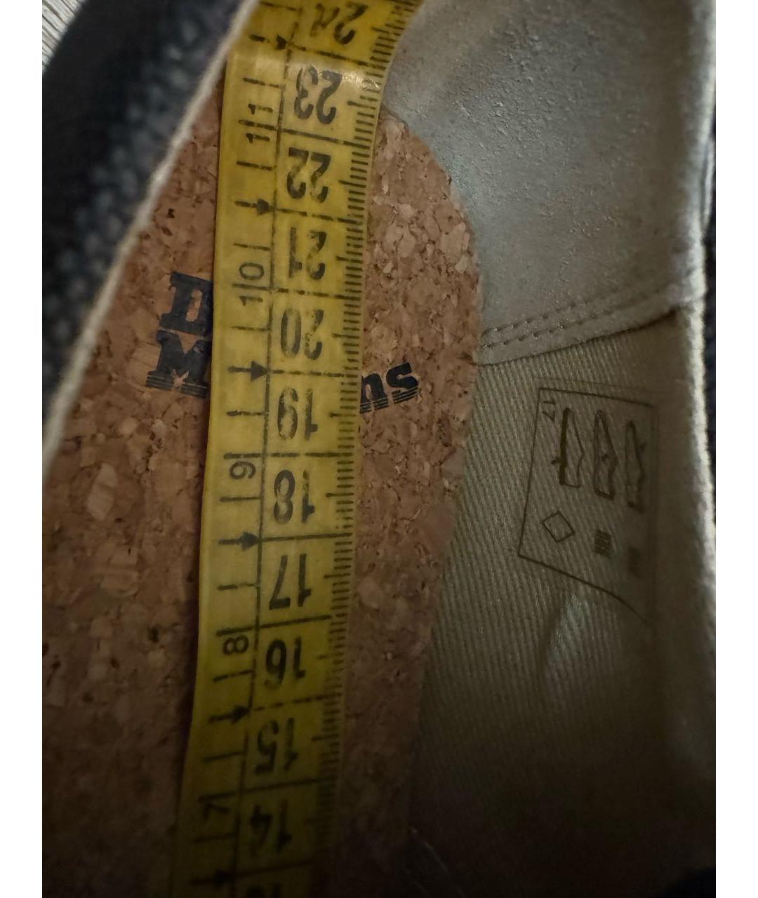 DR. MARTENS Черные текстильные ботинки, фото 5