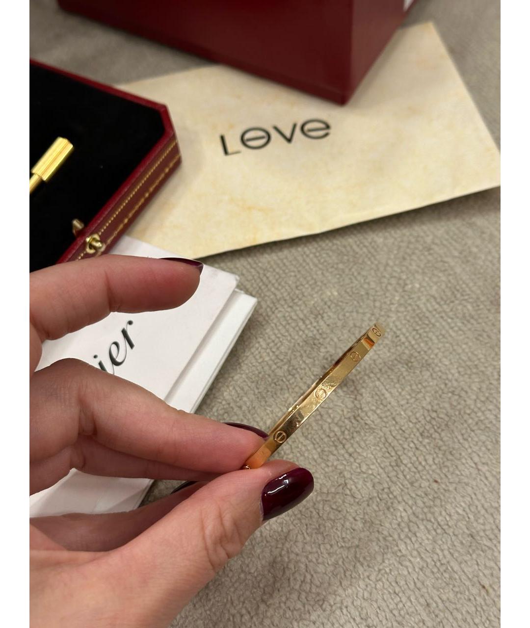 CARTIER Золотой браслет из розового золота, фото 6