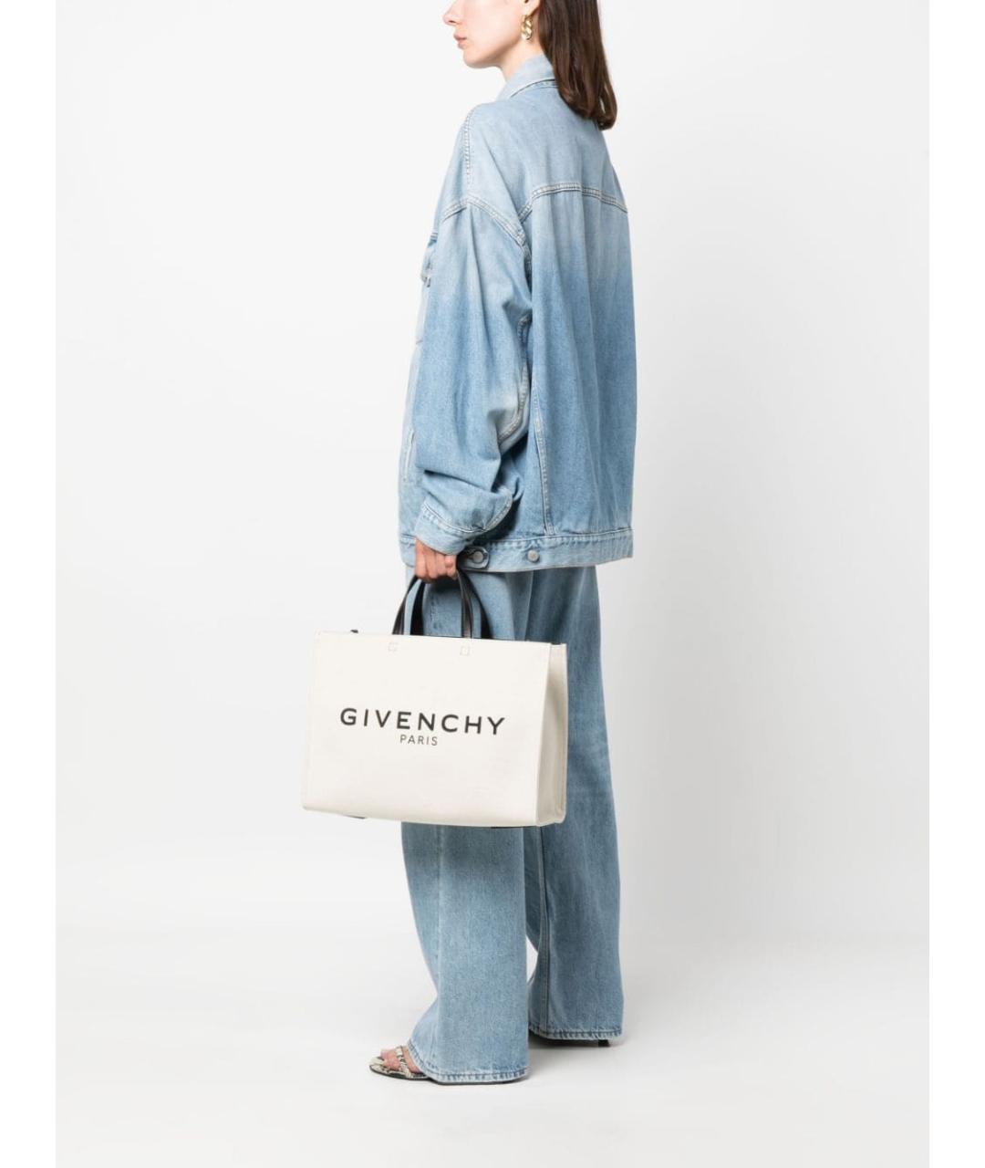 GIVENCHY Бежевая сумка тоут, фото 5