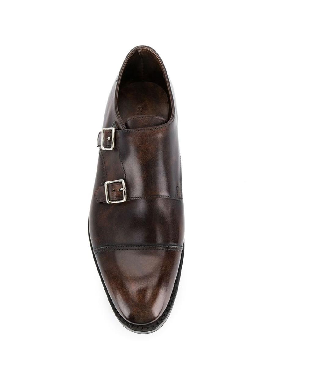 JOHN LOBB Коричневые кожаные туфли, фото 4