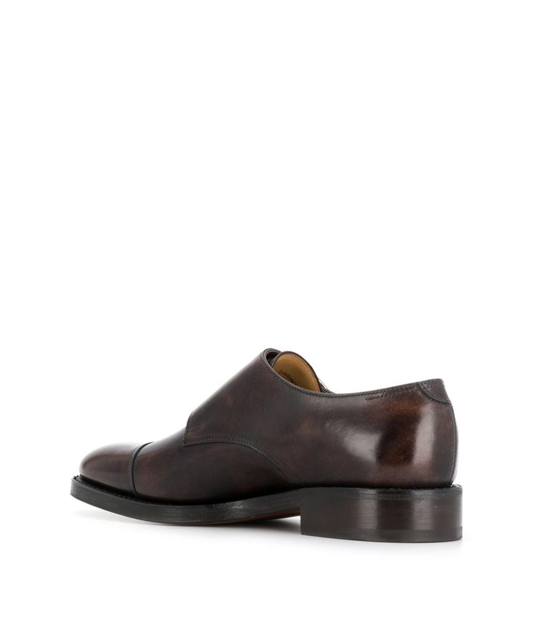 JOHN LOBB Коричневые кожаные туфли, фото 3