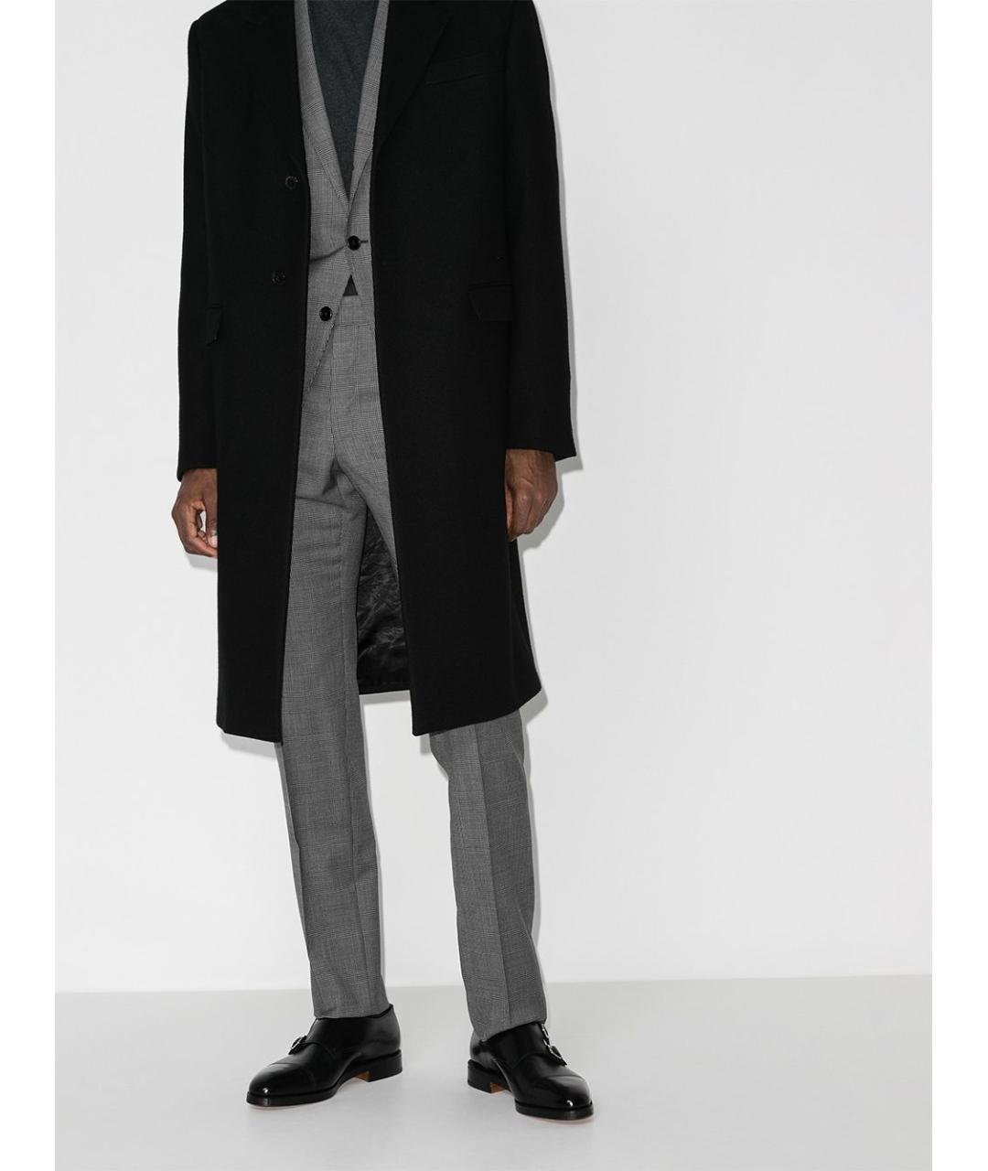 JOHN LOBB Черные кожаные туфли, фото 2