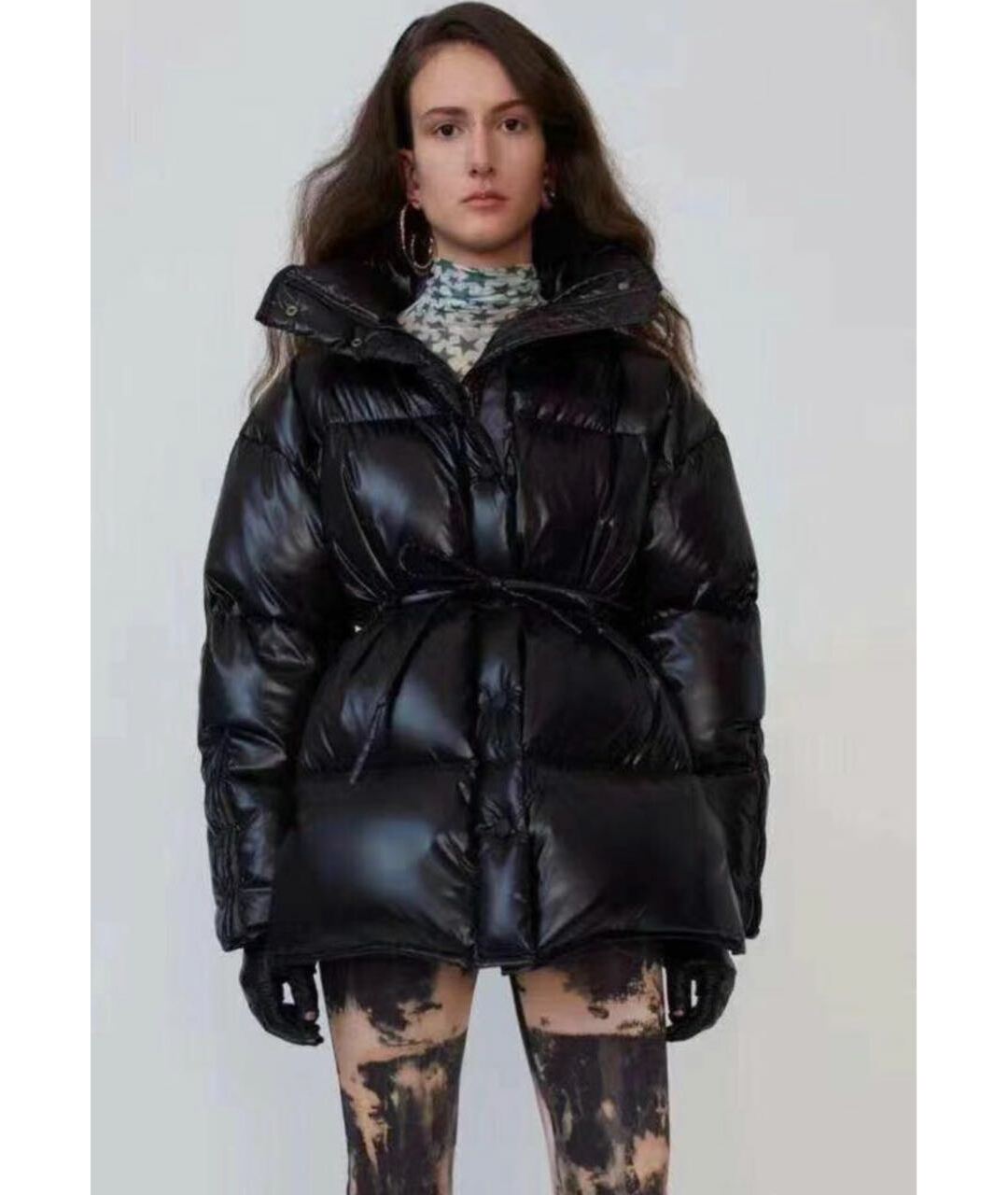 ACNE STUDIOS Черный пуховик, фото 5