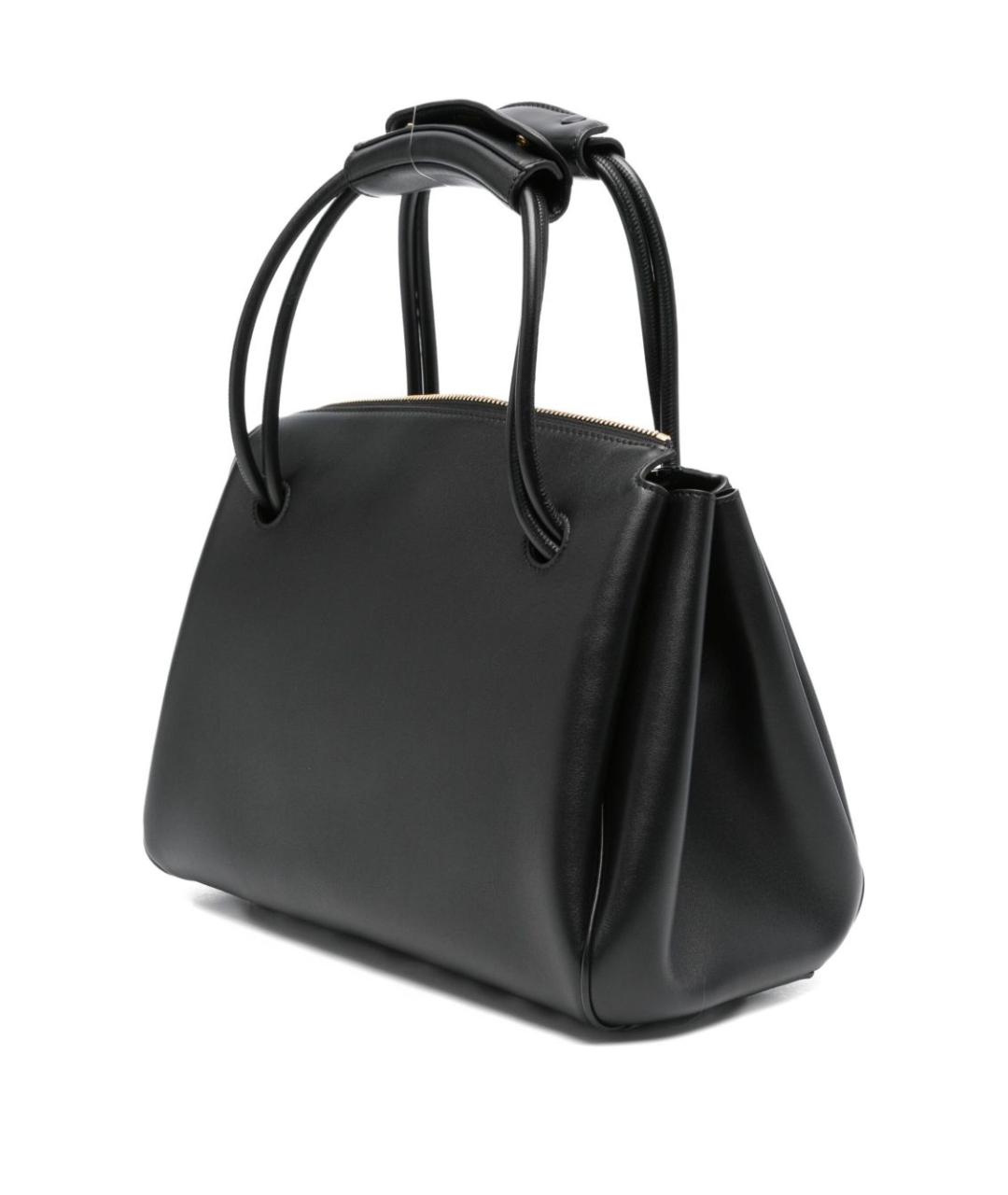 LOEWE Черная кожаная сумка тоут, фото 3