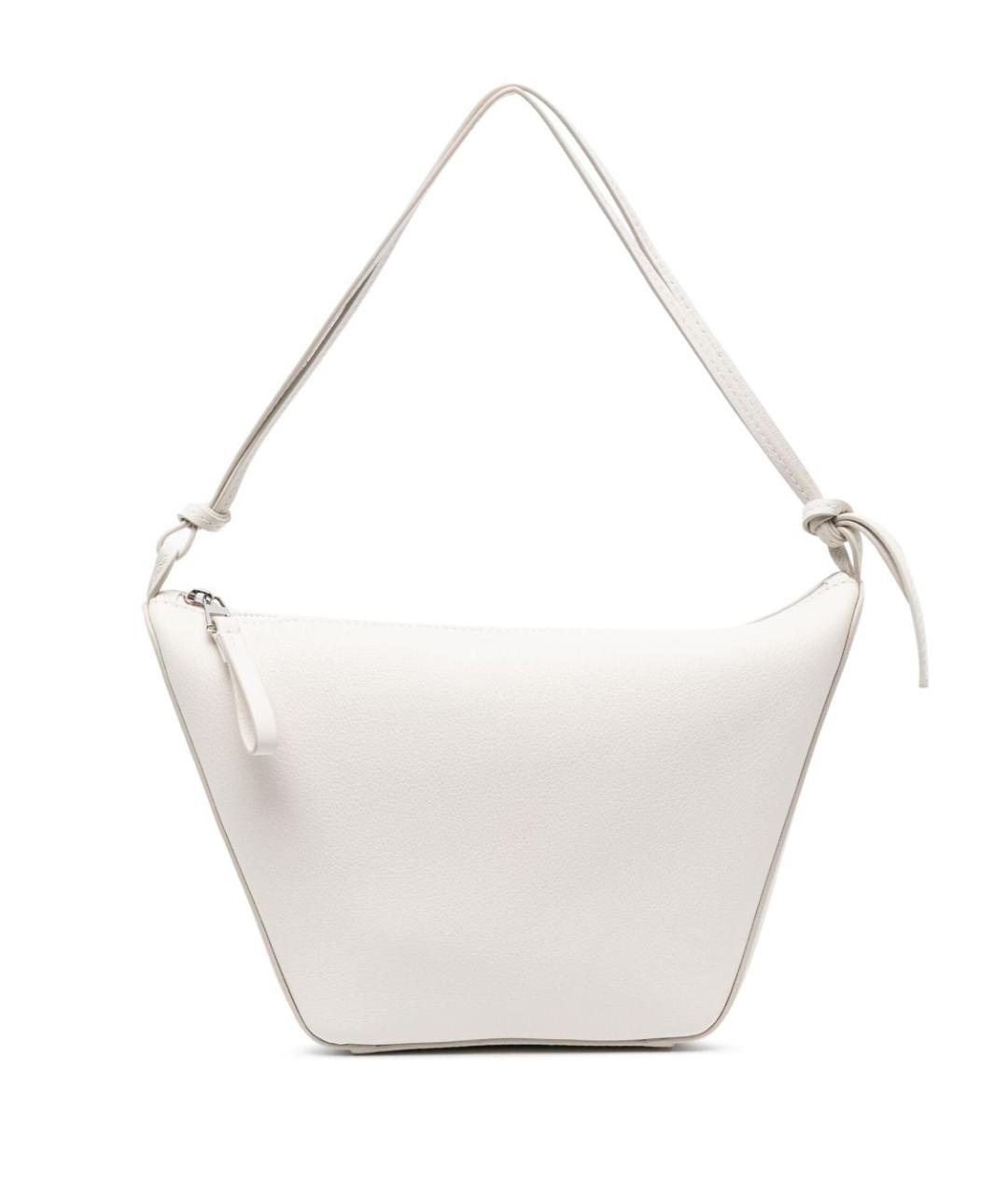 LOEWE Белая кожаная сумка тоут, фото 1