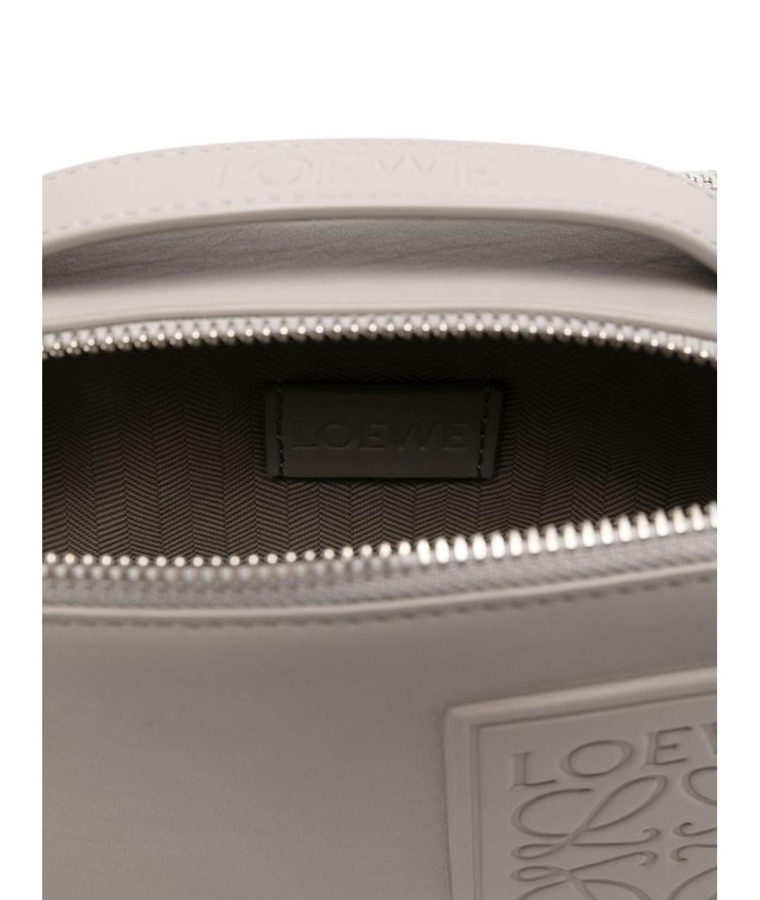 LOEWE Серая сумка тоут, фото 3