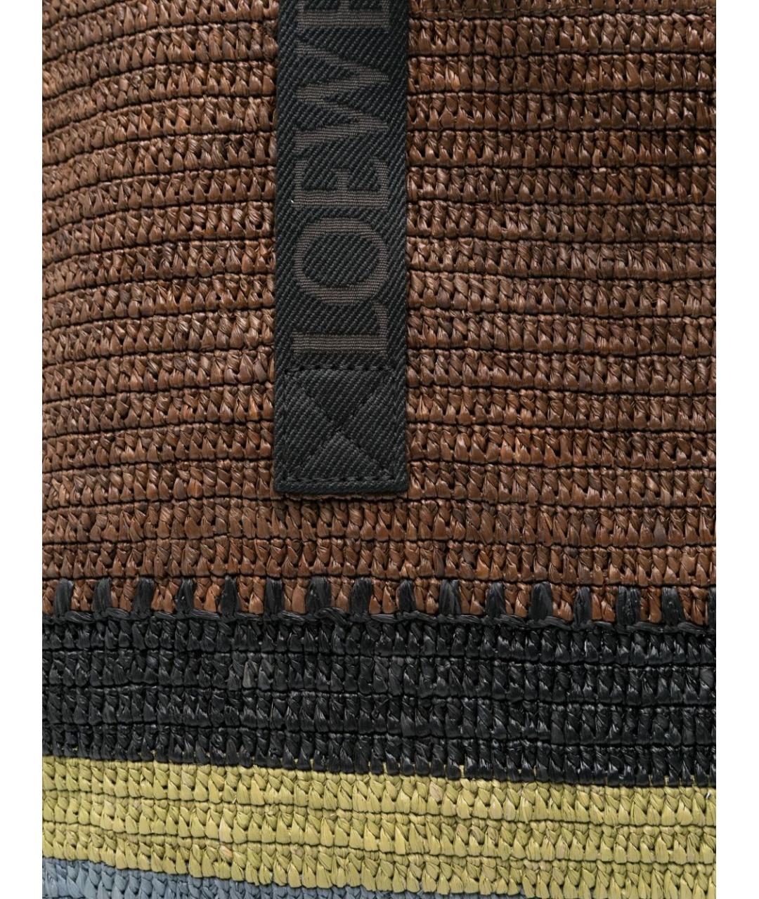 LOEWE Коричневая сумка тоут, фото 3