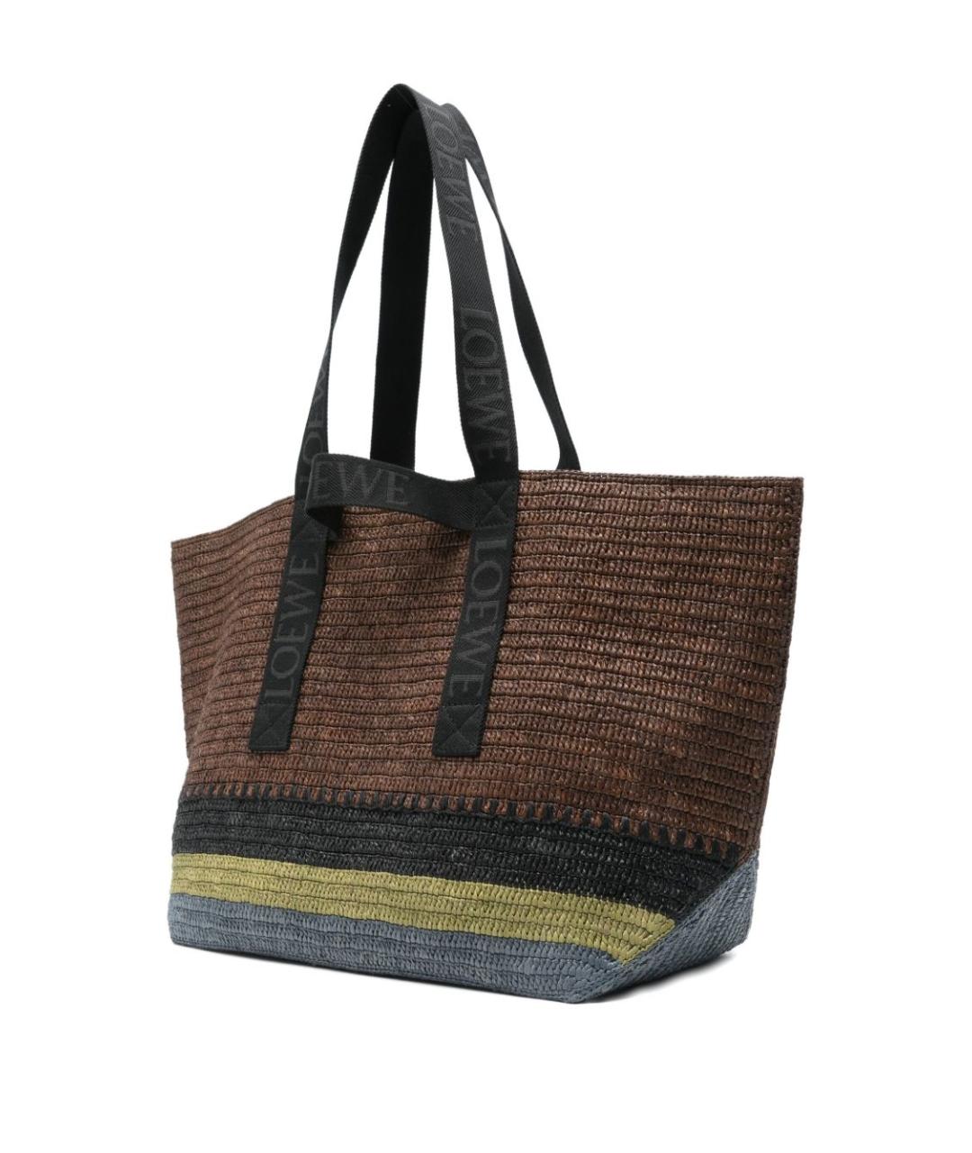 LOEWE Коричневая сумка тоут, фото 5