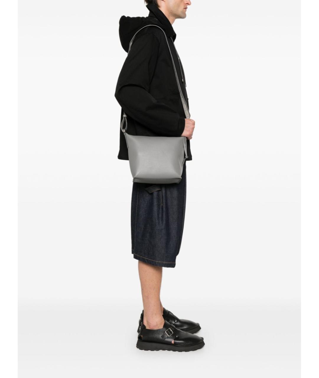 LOEWE Серая сумка тоут, фото 4