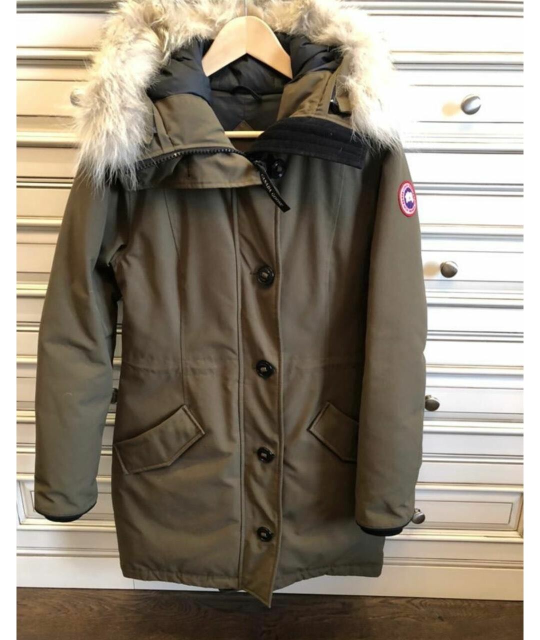 CANADA GOOSE Хаки парка, фото 7