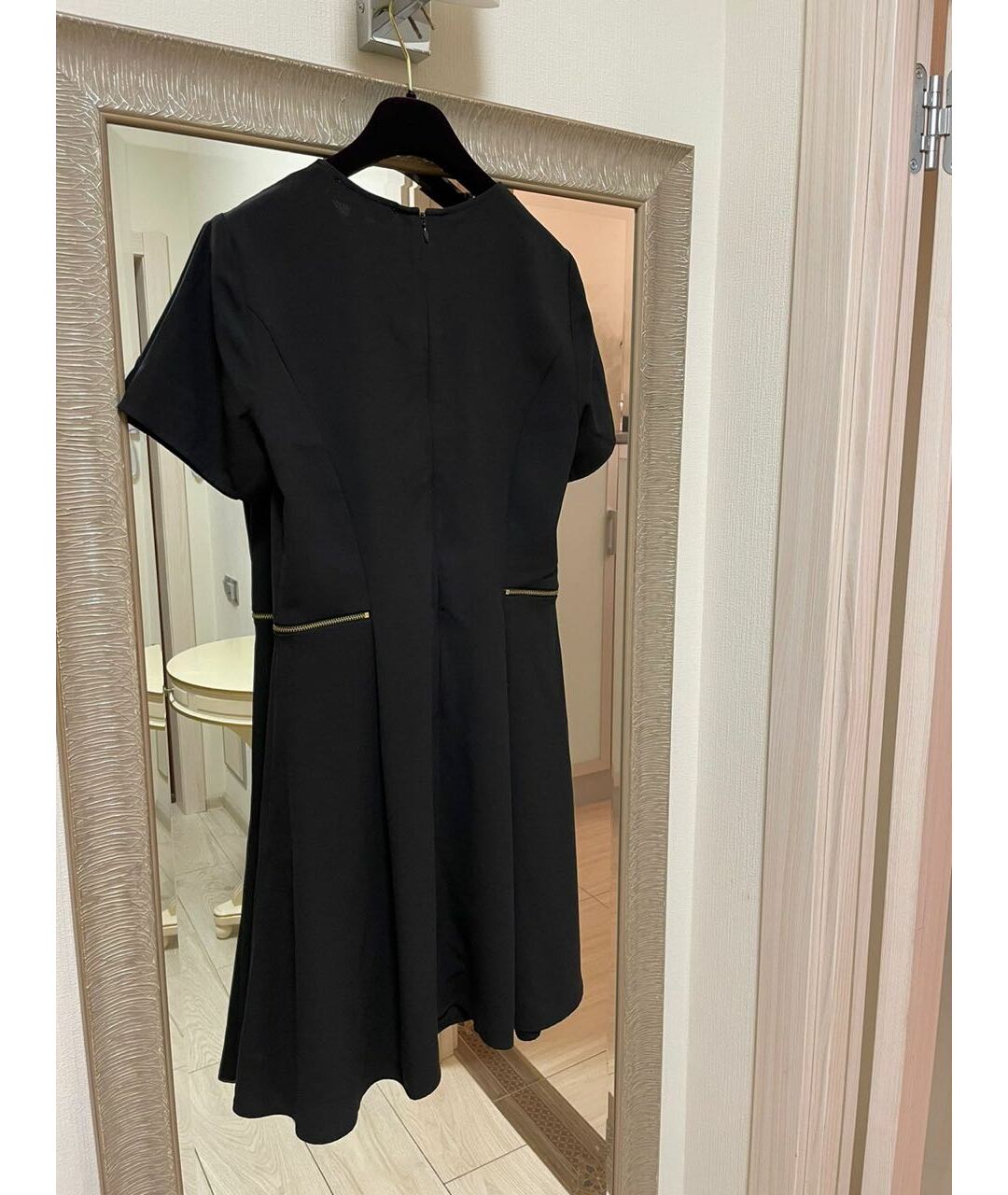 MICHAEL MICHAEL KORS Черное хлопковое вечернее платье, фото 2