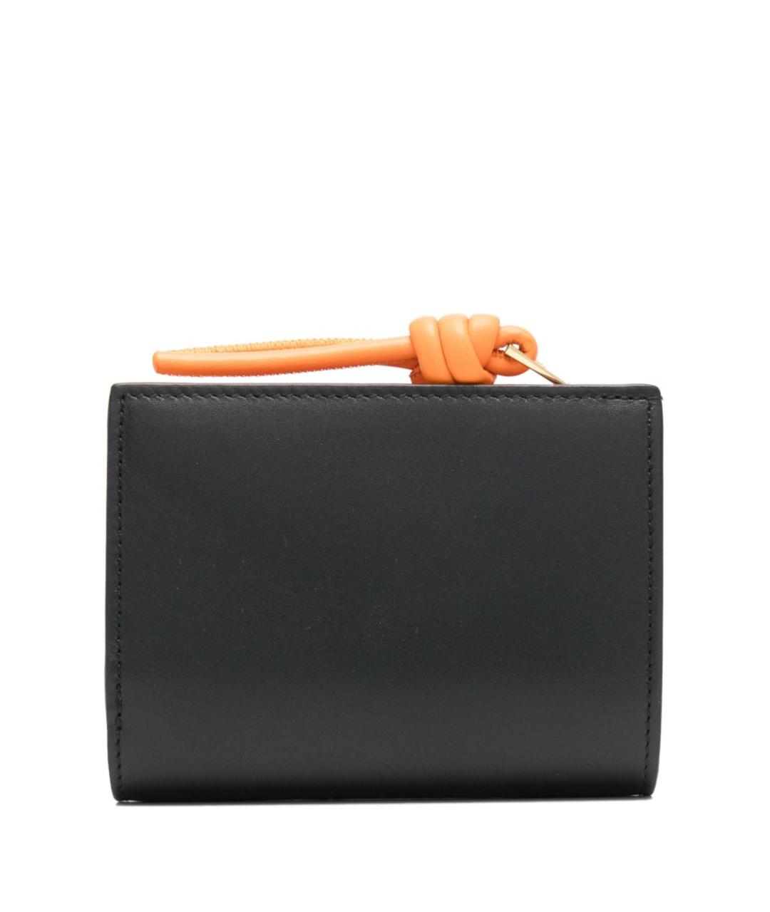 LOEWE Черный кожаный кошелек, фото 2