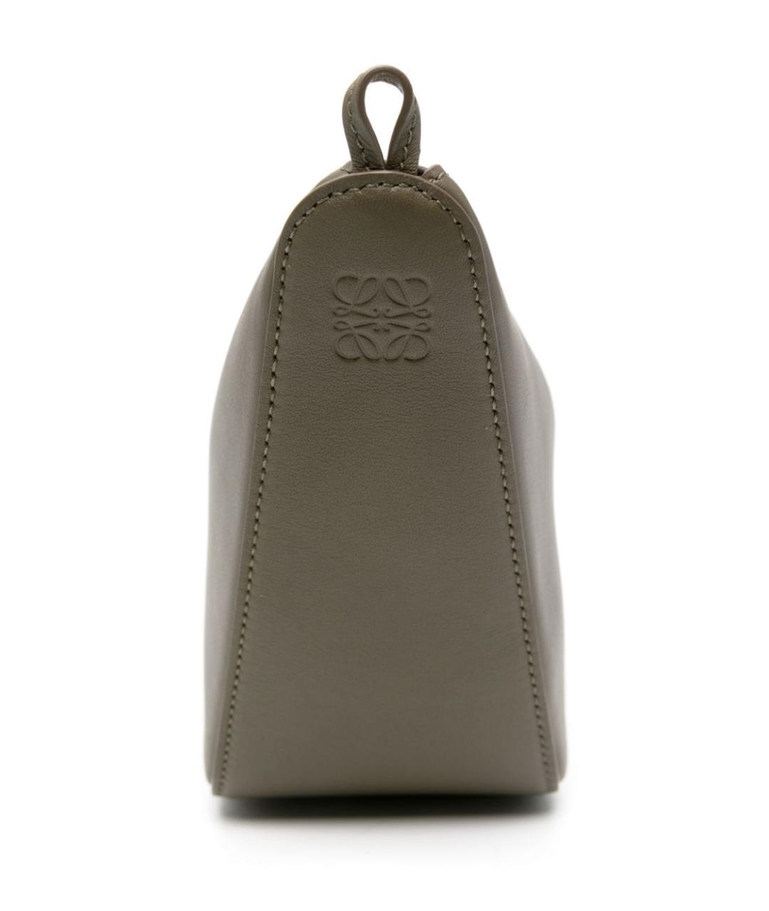 LOEWE Зеленая сумка тоут, фото 5