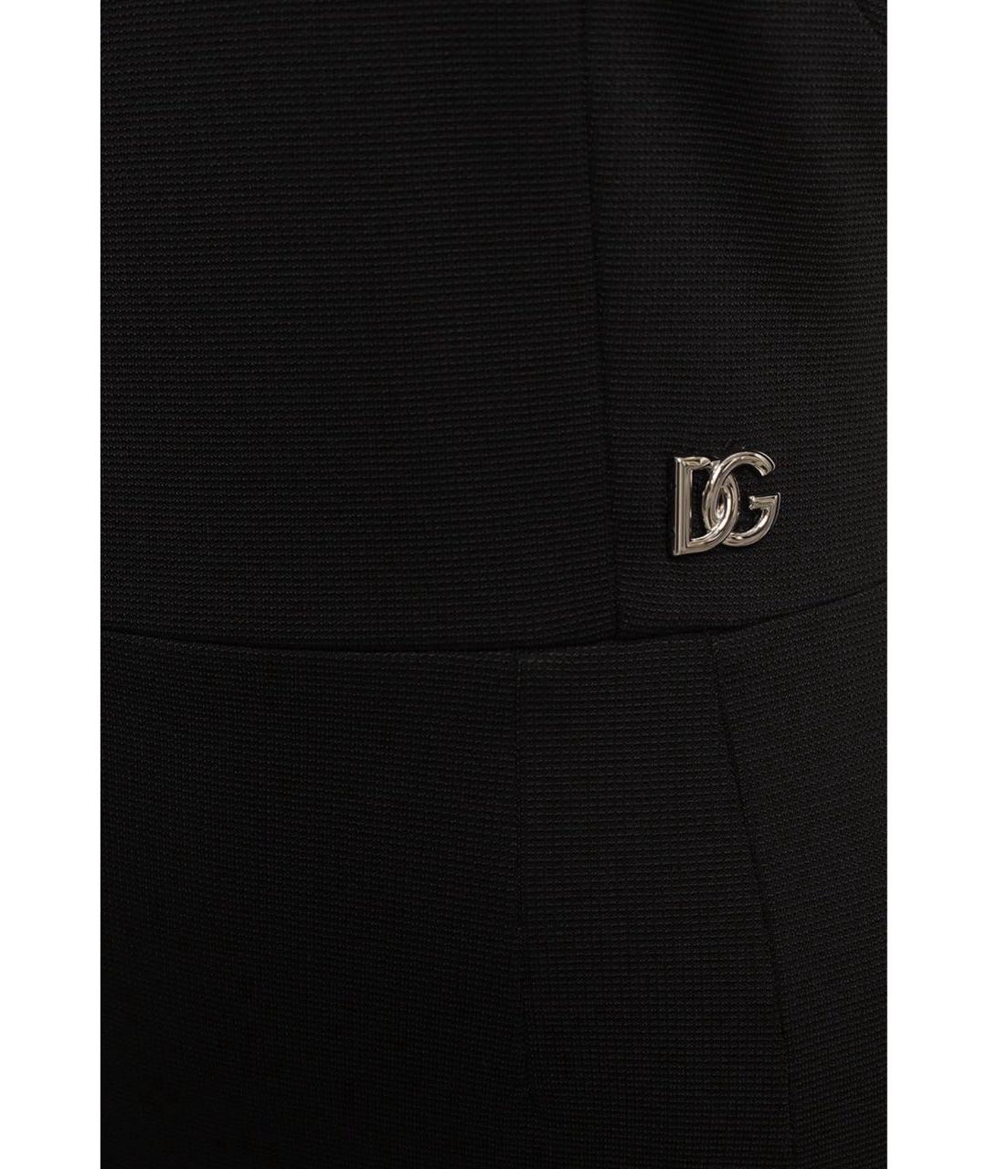 DOLCE&GABBANA Черное платье, фото 8