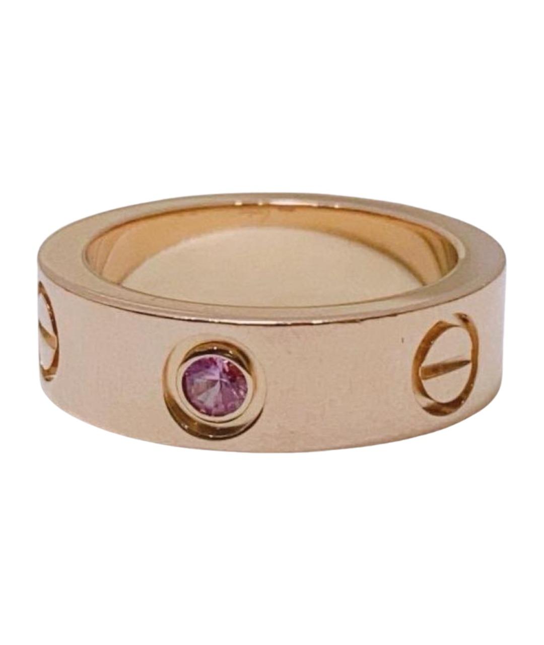 CARTIER Розовое кольцо из розового золота, фото 1