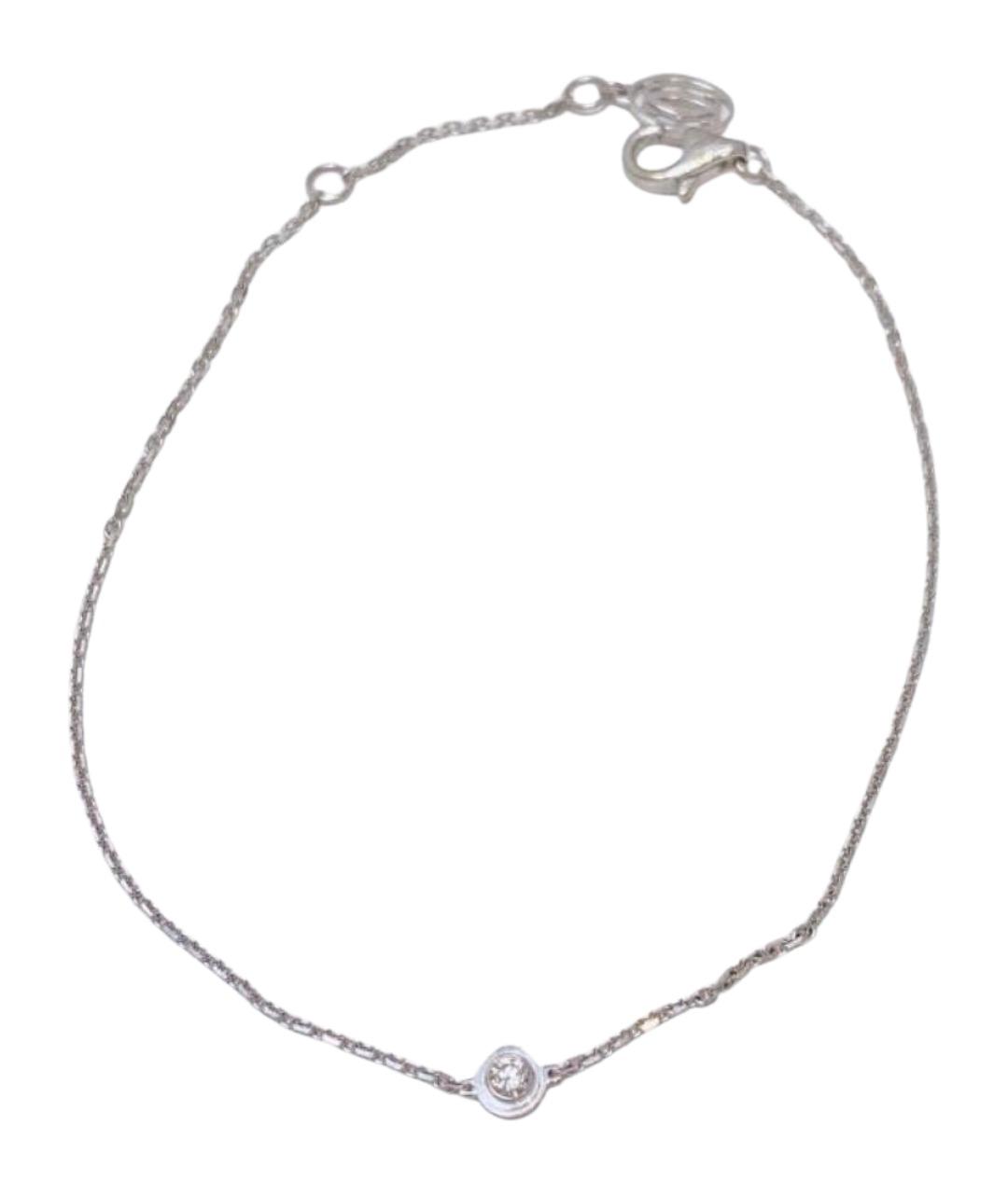 CARTIER Белый браслет из белого золота, фото 1